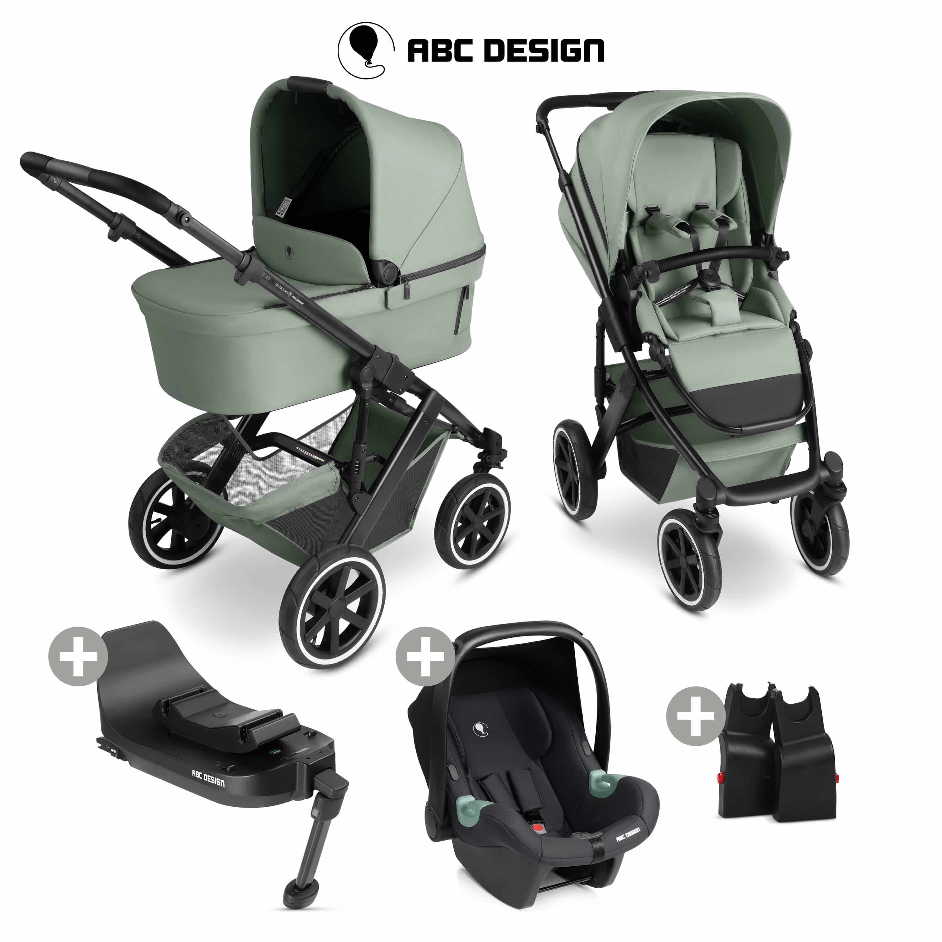 ABC Design Salsa 5 Air All in One Set inkl. Isofix Base Root