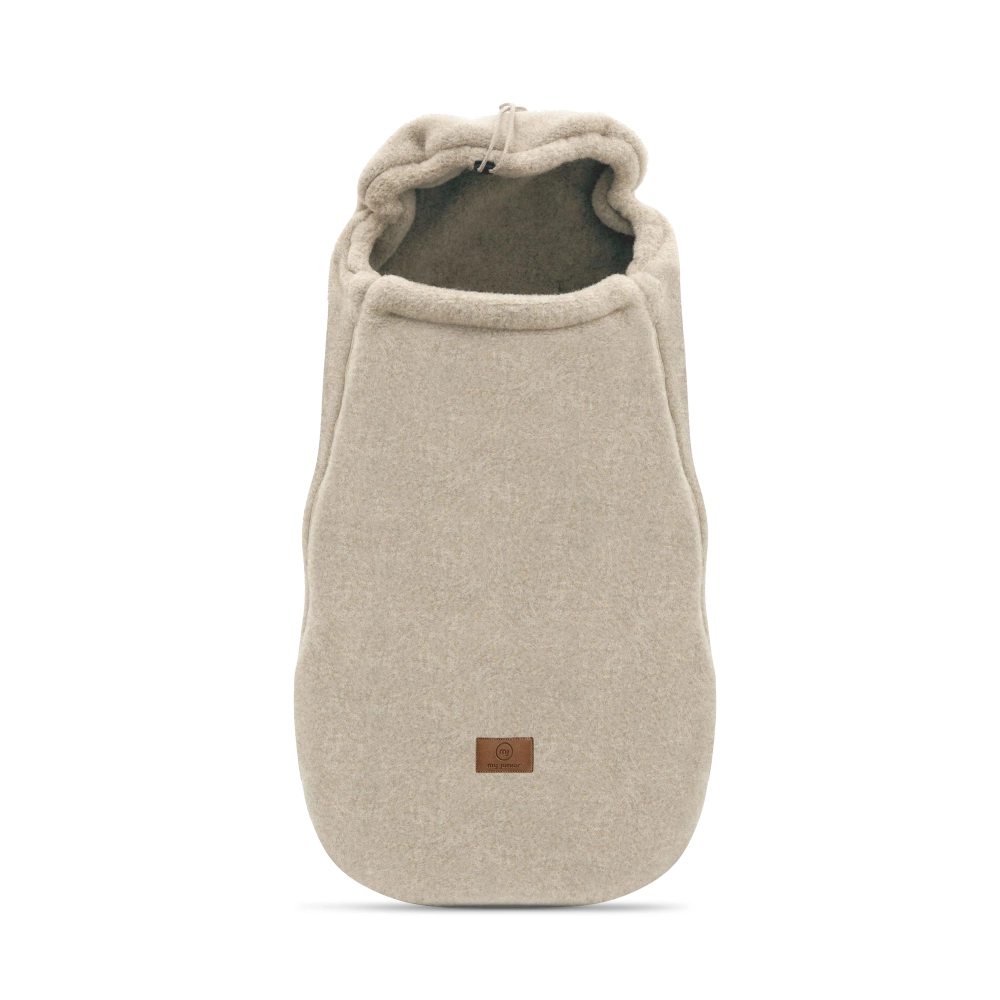 my junior ThermoWool 2in1 Fußsack Cozy Edition Beige