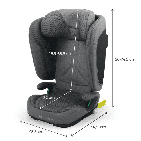 Kinderkraft Autokindersitz UNITY 2 i-Size - grau