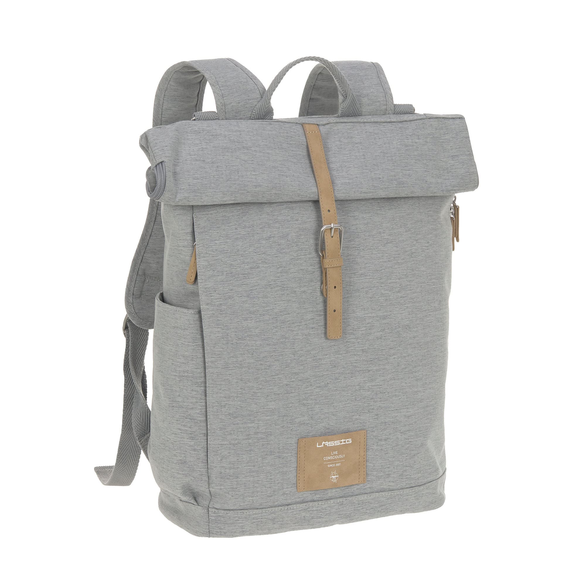 Lässig Wickelrucksack - Rolltop Backpack