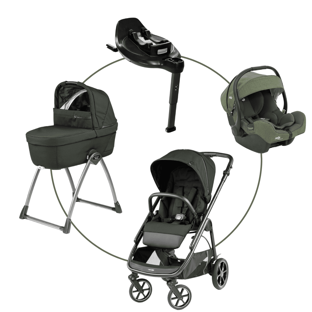 Peg Perego Veloce inkl. Culla Belvedere Babywanne + Joie i-Base Encore mit i-Gemm 3