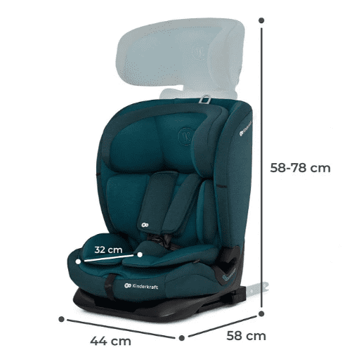 Kinderkraft Autositz ONETO3 grün