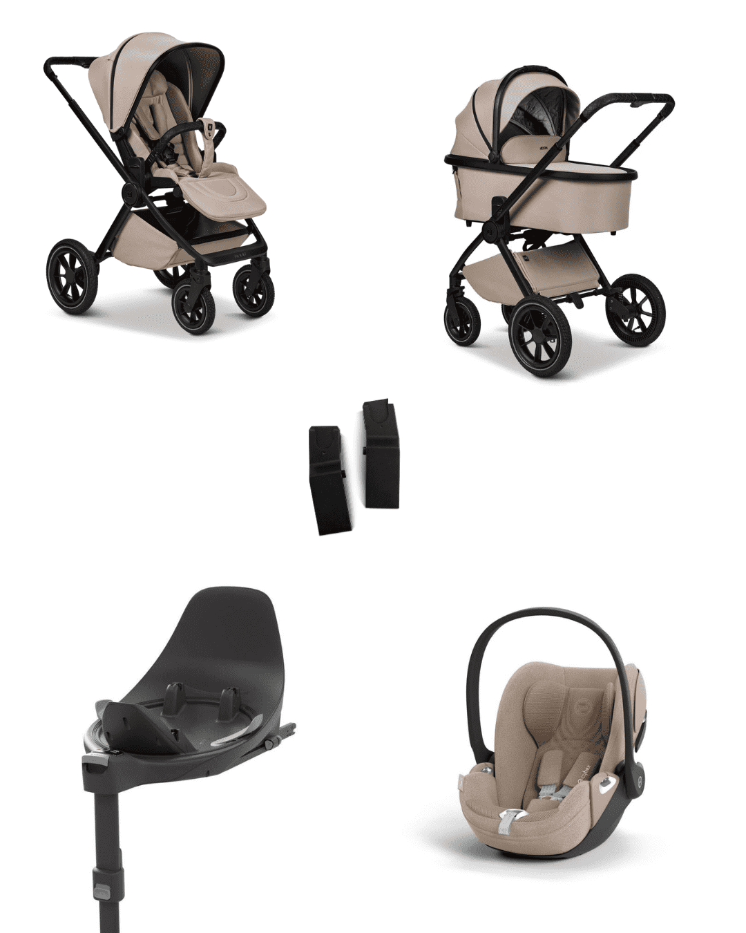 Moon GIO+ 2025 4in1 Set inkl. Cybex Cloud T plus i-Size Babyschale, Cybex Base T und Moon Adapter für GIO+ 2025 Sand/Cozy Beige – Entdecke das Moon GIO+ 2025 4in1 Set inkl. CYBEX Cloud T i-Size, Base T & Adapter Sand/Cozy Beige. Komfortabel, sicher & stilvoll ab Geburt. Jetzt bei babybrands!