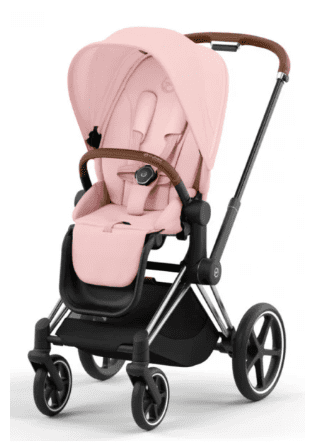 CYBEX PRIAM Kombikinderwagen chrome brown peach pink CYBEX PRIAM Kombikinderwagen chrome brown peach pink