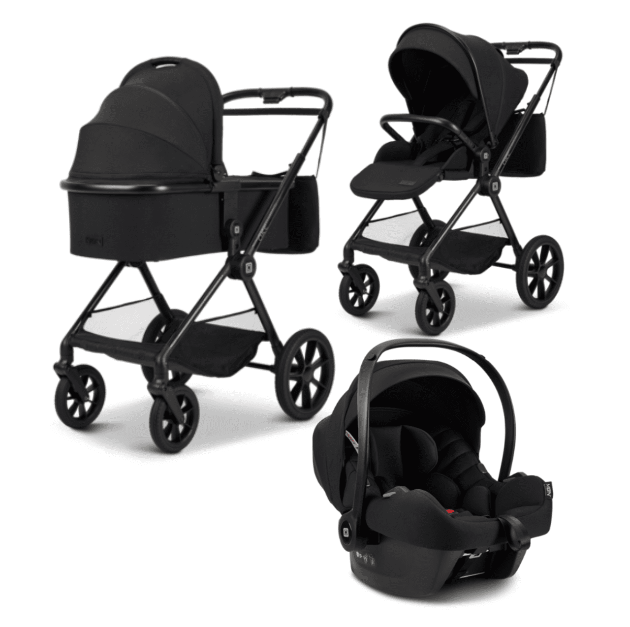 Moon CLICC Kombikinderwagen  inkl. COSMO Babyschale