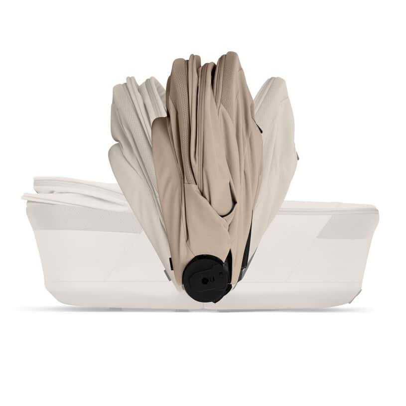 CYBEX Balios S Lux mit faltbarer Wanne - Almond Beige
