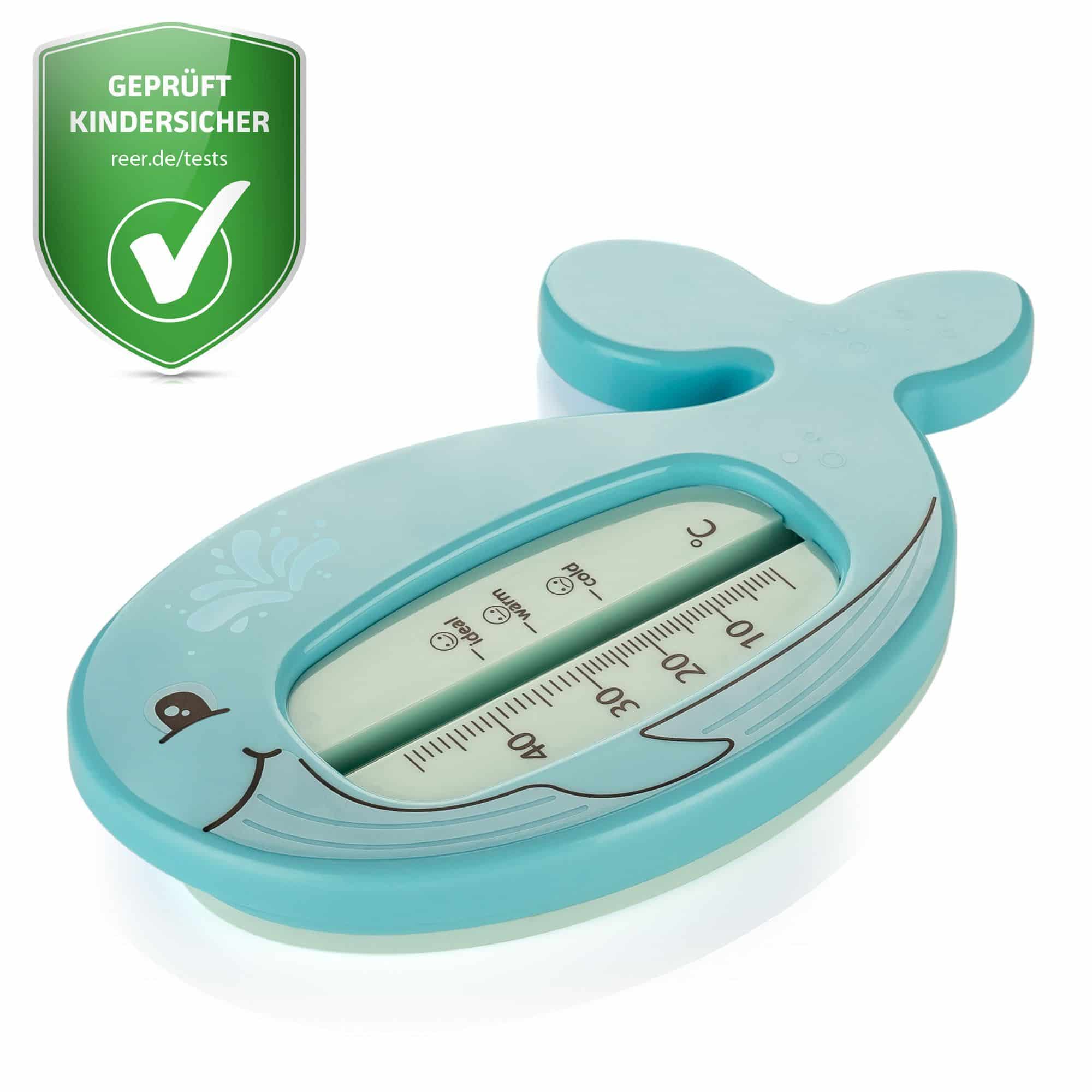reer MyHappyBath Badethermometer Wal – Mit dem reer Badethermometer Wal kontrollierst Du sicher die Badetemperatur. Kindgerecht, bruchfest, schadstofffrei & als Badespielzeug nutzbar, jetzt entdecken! reer MyHappyBath Badethermometer Wal – Mit dem reer Badethermometer Wal kontrollierst Du sicher die Badetemperatur. Kindgerecht, bruchfest, schadstofffrei & als Badespielzeug nutzbar, jetzt entdecken!