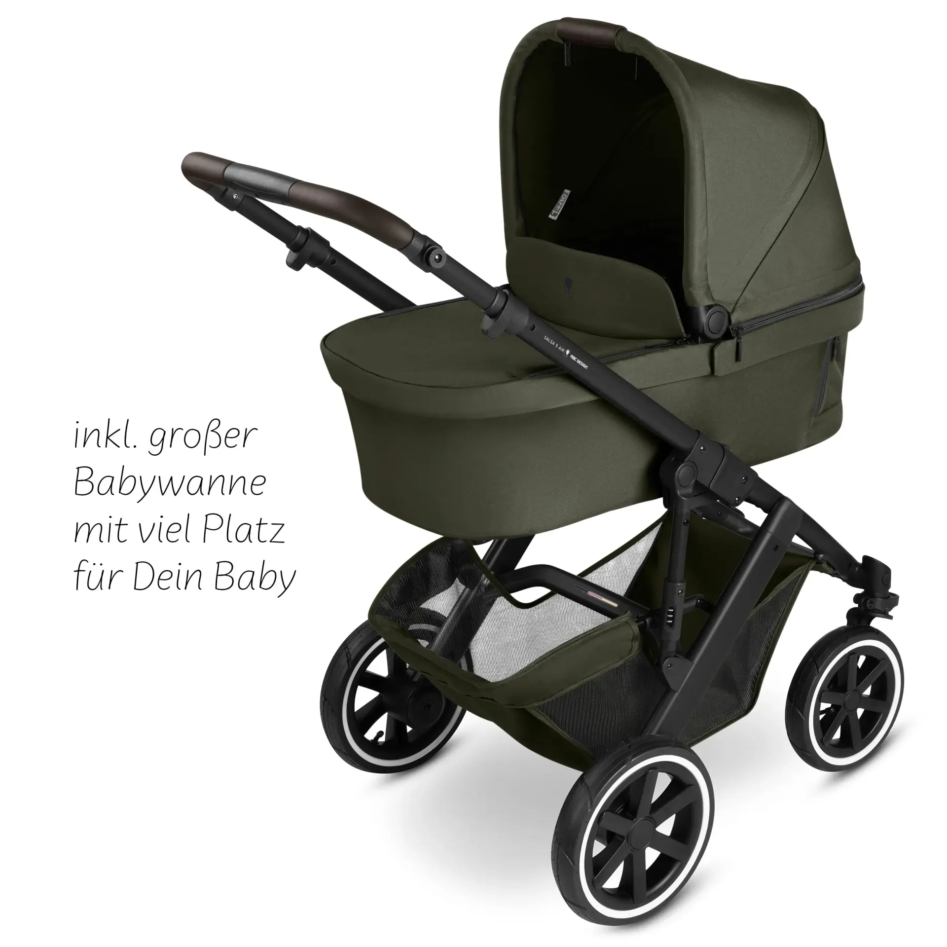 ABC Design Salsa 5 Air All in One Set inkl. Isofix Base Root - Avocado