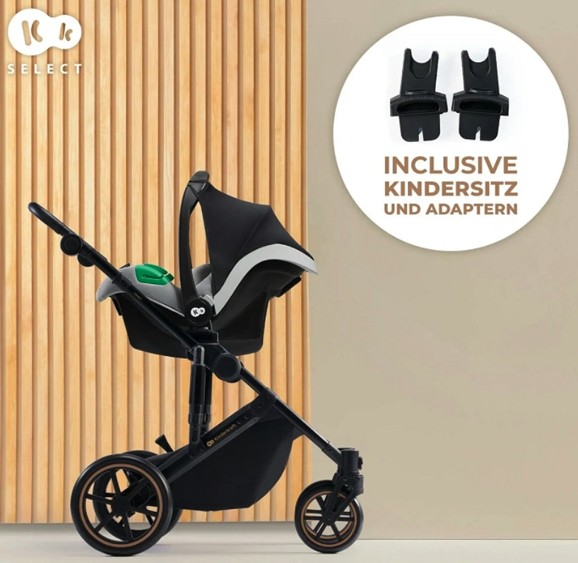 Kinderkraft Kinderwagen 3in1 PRIME 2 PRO Beige Kinderkraft Kinderwagen 3in1 PRIME 2 PRO Beige