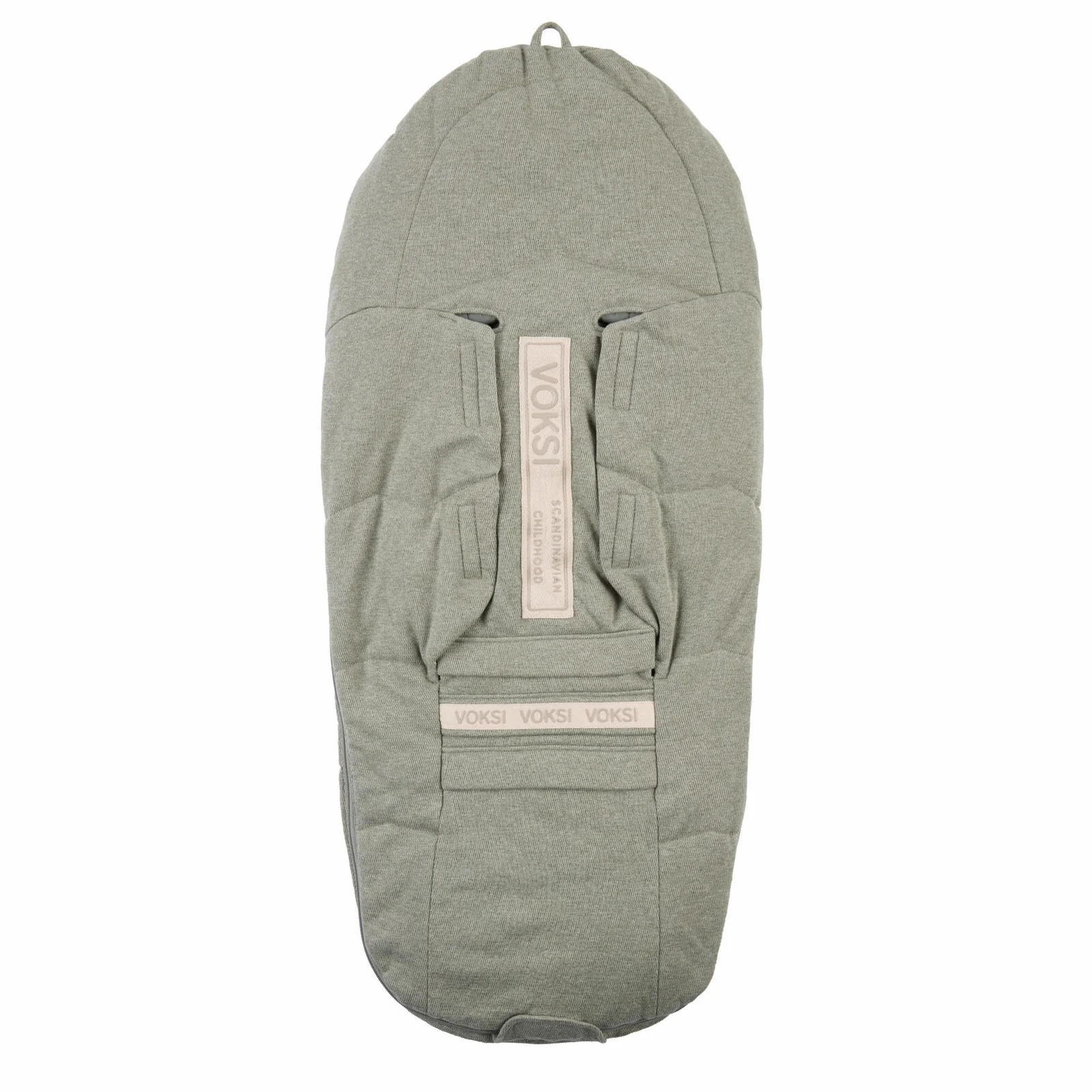 VOKSI Breeze Light Fußsack für Babyschale Meadow Green