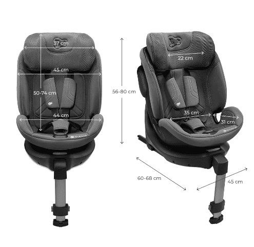Kinderkraft Autositz XRIDER 2 grau
