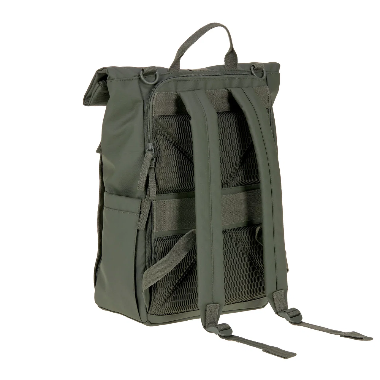 Lässig Wickelrucksack - Rolltop Backpack Olive