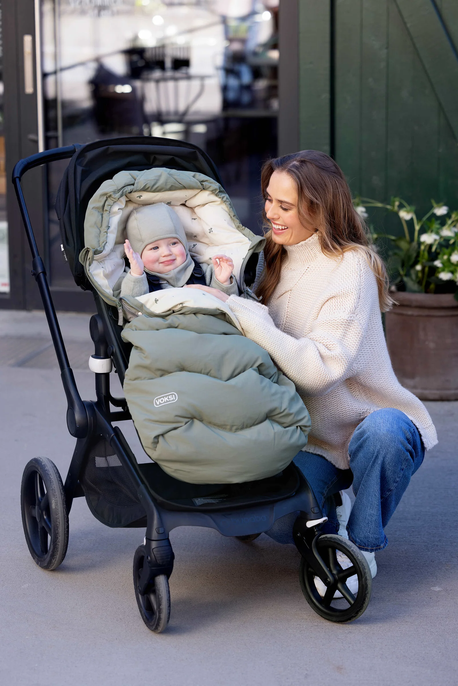 VOKSI Explorer Schlafsack Meadow Green