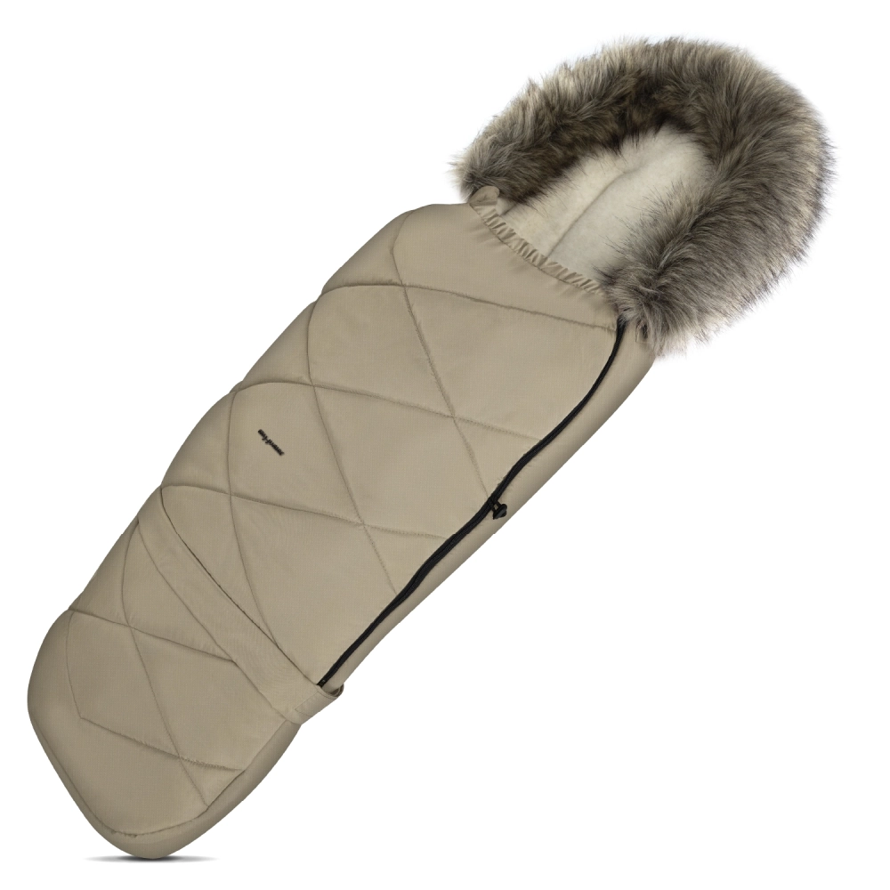 my junior ThermoWool Snøheim 4in1 Fußsack Naptime Latte