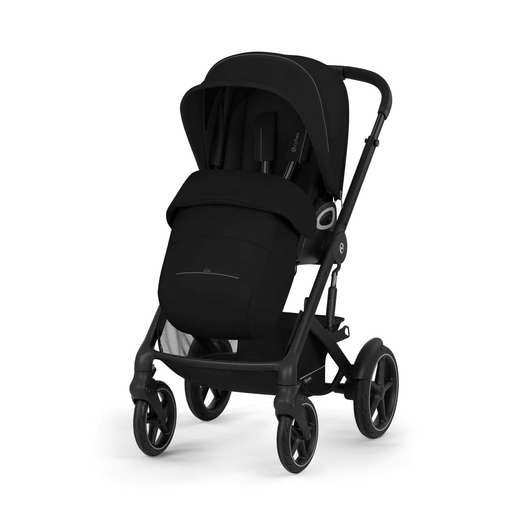 CYBEX Talos S Lux Schwarz/Moon Black- Sportwagen