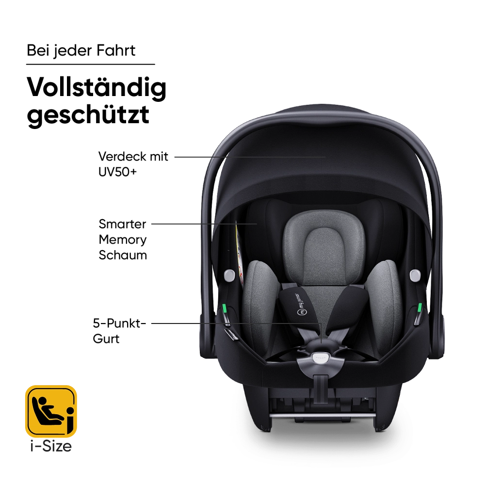 my junior BEAM i-Size Babyschale