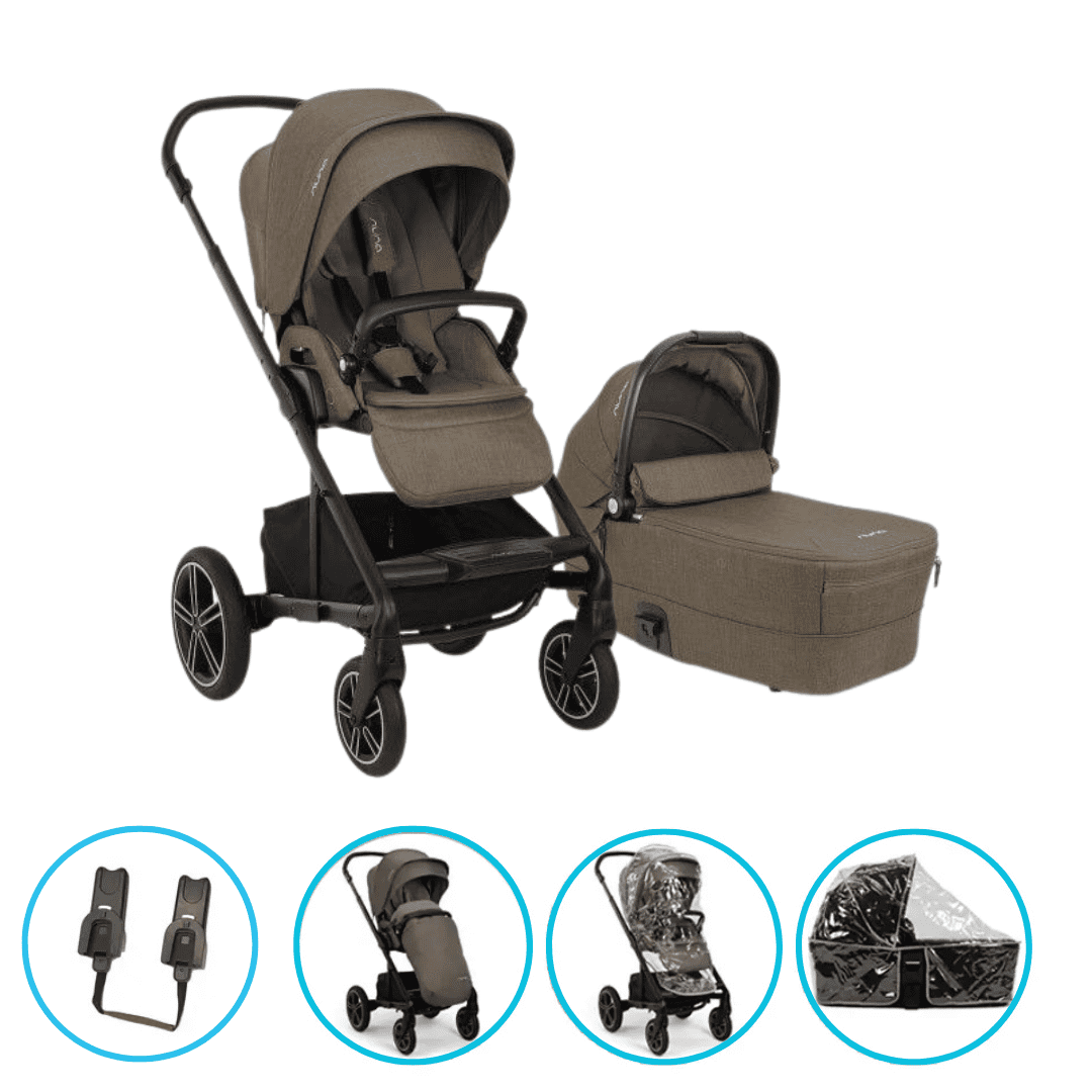 Nuna MIXX next 2in1 Kinderwagen Pistachio inkl. gratis Zubehör