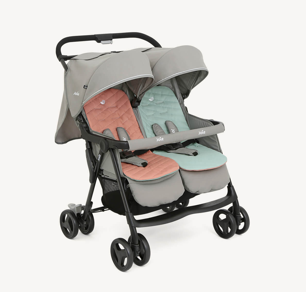 Joie Aire Twin Nectar & Mineral inkl. Regenverdeck  Joie Aire Twin Nectar & Mineral inkl. Regenverdeck