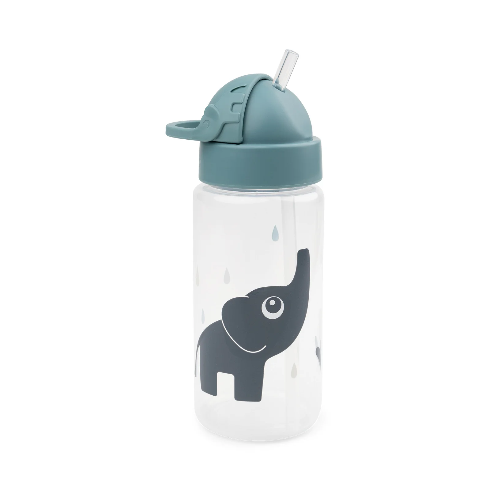 Done by Deer - Trinkflasche mit Strohhalm Elphee Blue Done by Deer - Trinkflasche mit Strohhalm Elphee Blue