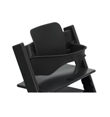 Stokke Tripp Trapp Hochstuhl + Baby-Set und Sitzkissen Black/Nordic Grey Stokke Tripp Trapp Hochstuhl + Baby-Set und Sitzkissen Black/Nordic Grey