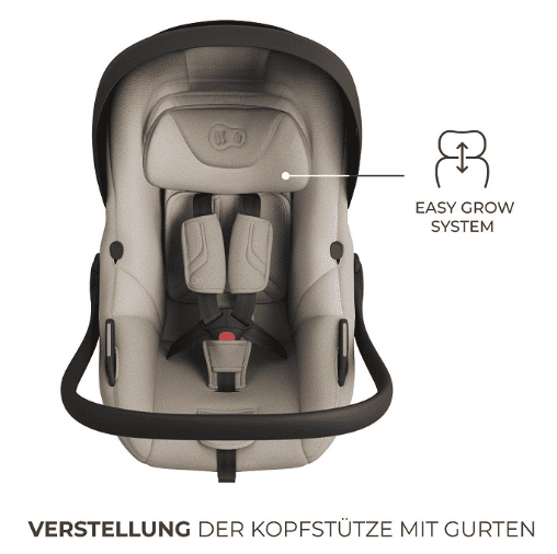 Kinderkraft Babyschale I-LITE Beige mit ENDURA SAFE Basisstation Kinderkraft Babyschale I-LITE Beige mit ENDURA SAFE Basisstation