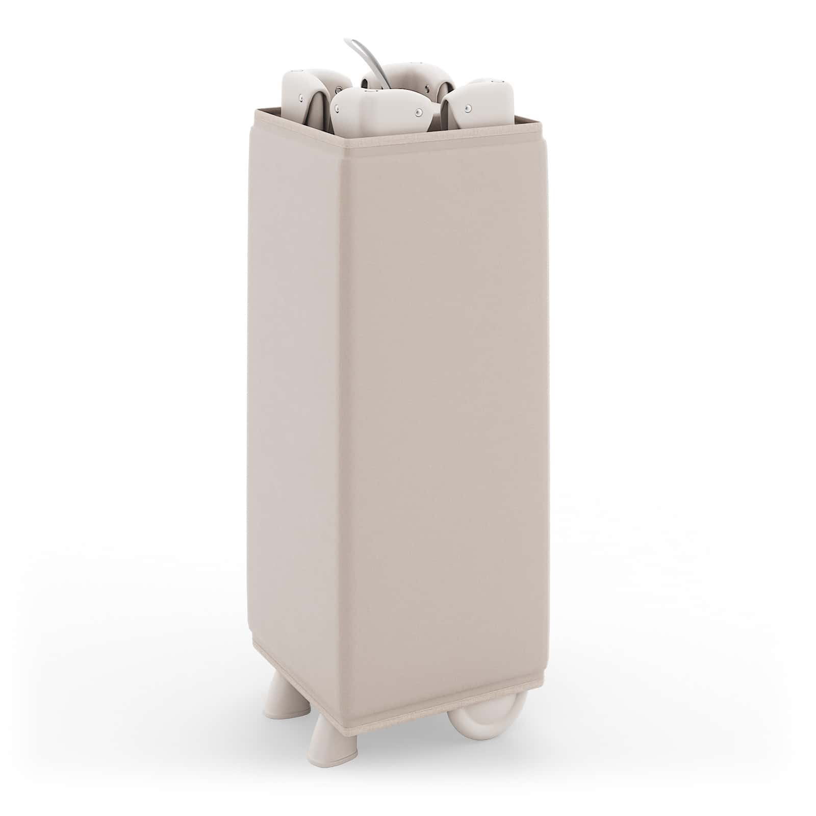 Kinderkraft Reisebett 2in1 LEODY UP mit Zubehör - Beige