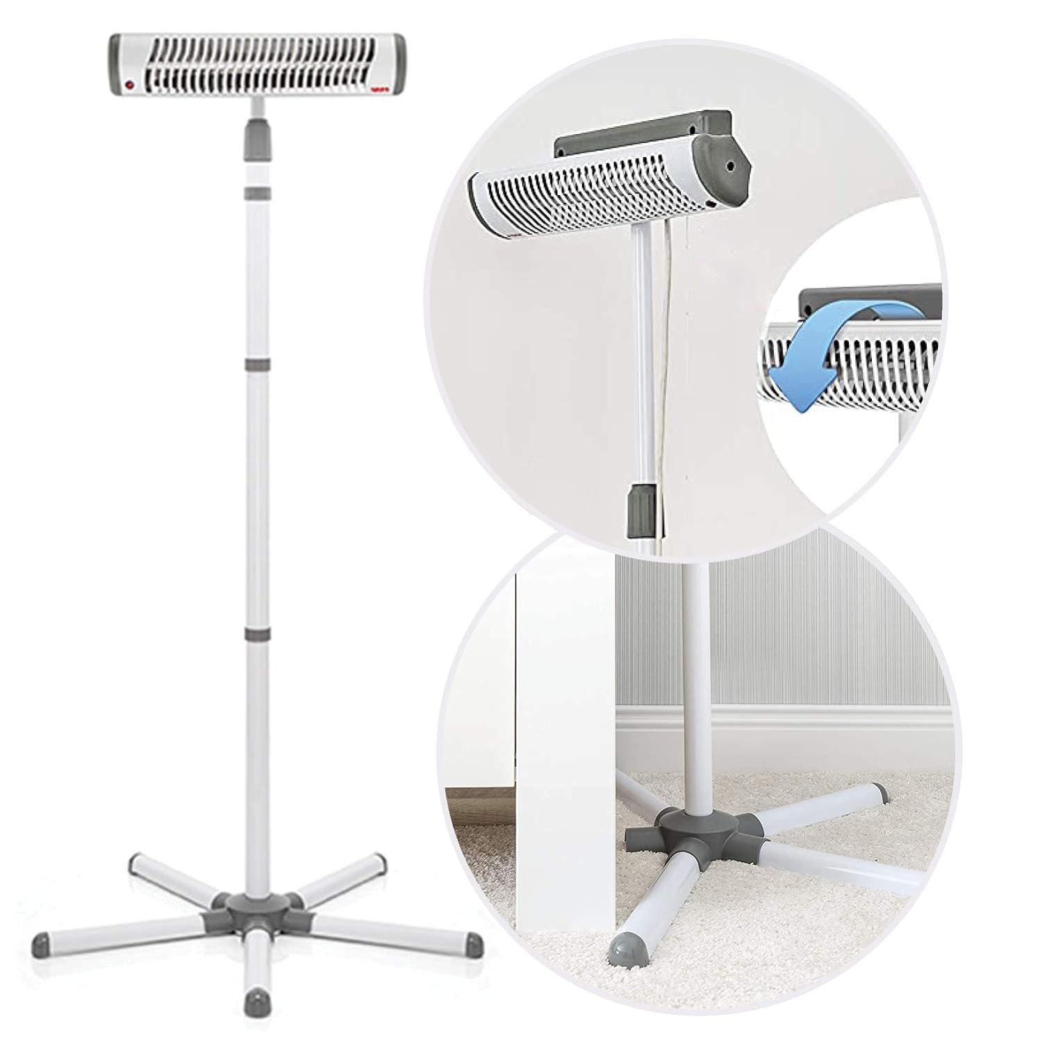 Reer Wickeltisch- Wärmestrahler - Standgerät - 500W Reer Wickeltisch- Wärmestrahler - Standgerät - 500W