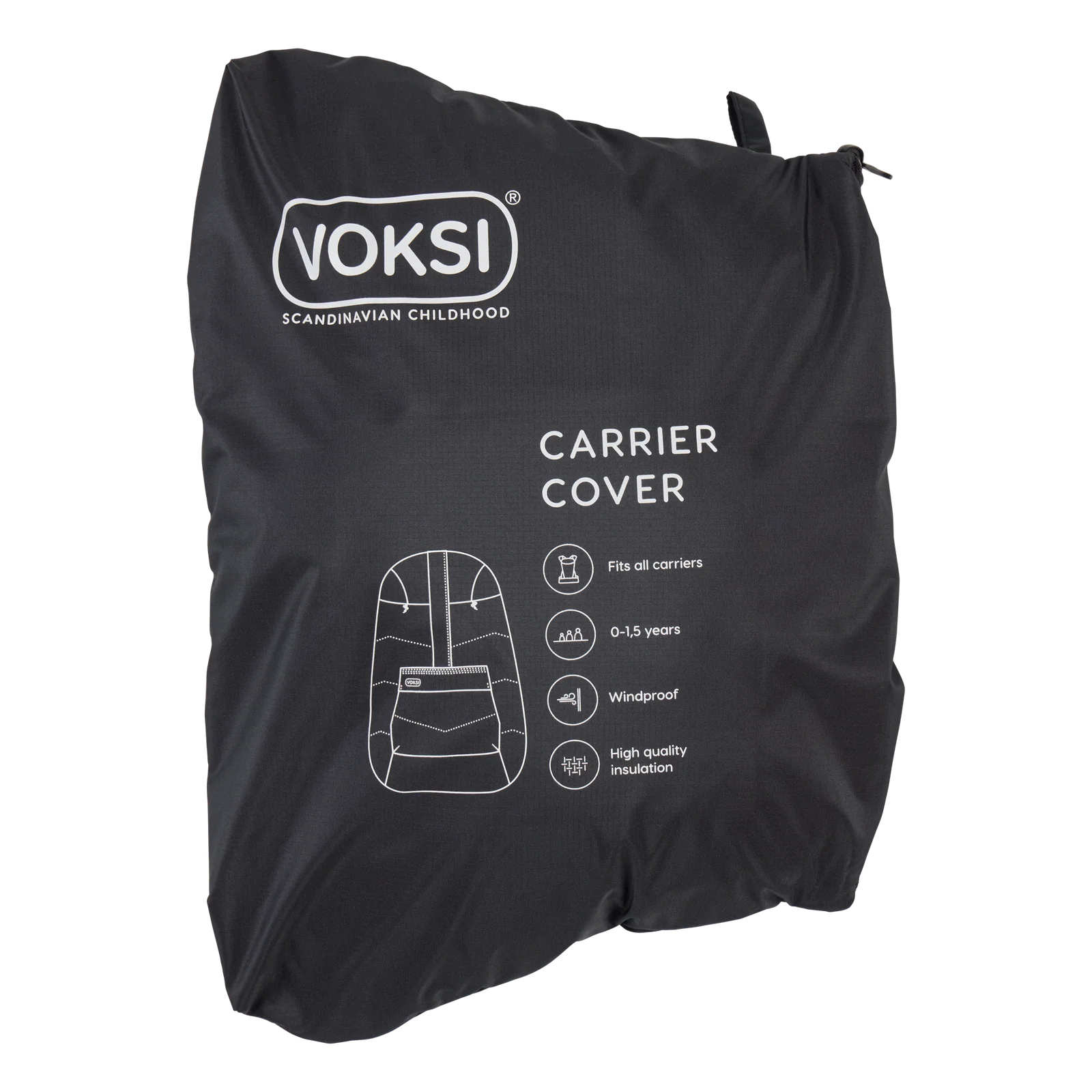 VOKSI Tragecover Schwarz