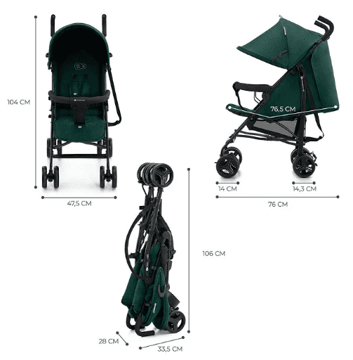 Kinderkraft Buggy TIK grün Kinderkraft Buggy TIK grün