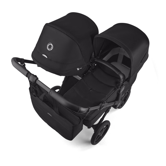 Bugaboo Donkey 6 Duo - Heritage Black Geschwisterwagen