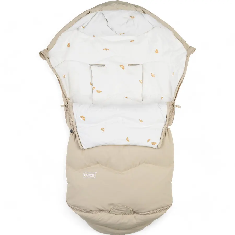 VOKSI Explorer Schlafsack Seashell Sand