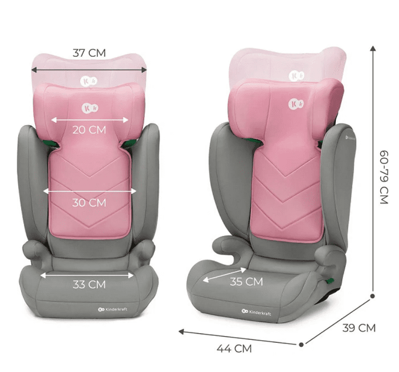 Kinderkraft Autositz I-SPARK i-Size rosa Kinderkraft Autositz I-SPARK i-Size rosa