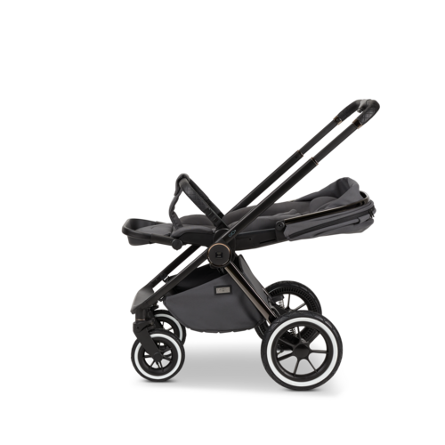 Moon GIO+ Kombikinderwagen Anthrazit Set 3in1 inkl. Cybex Cloud T i-Size mirage grey Babyschale