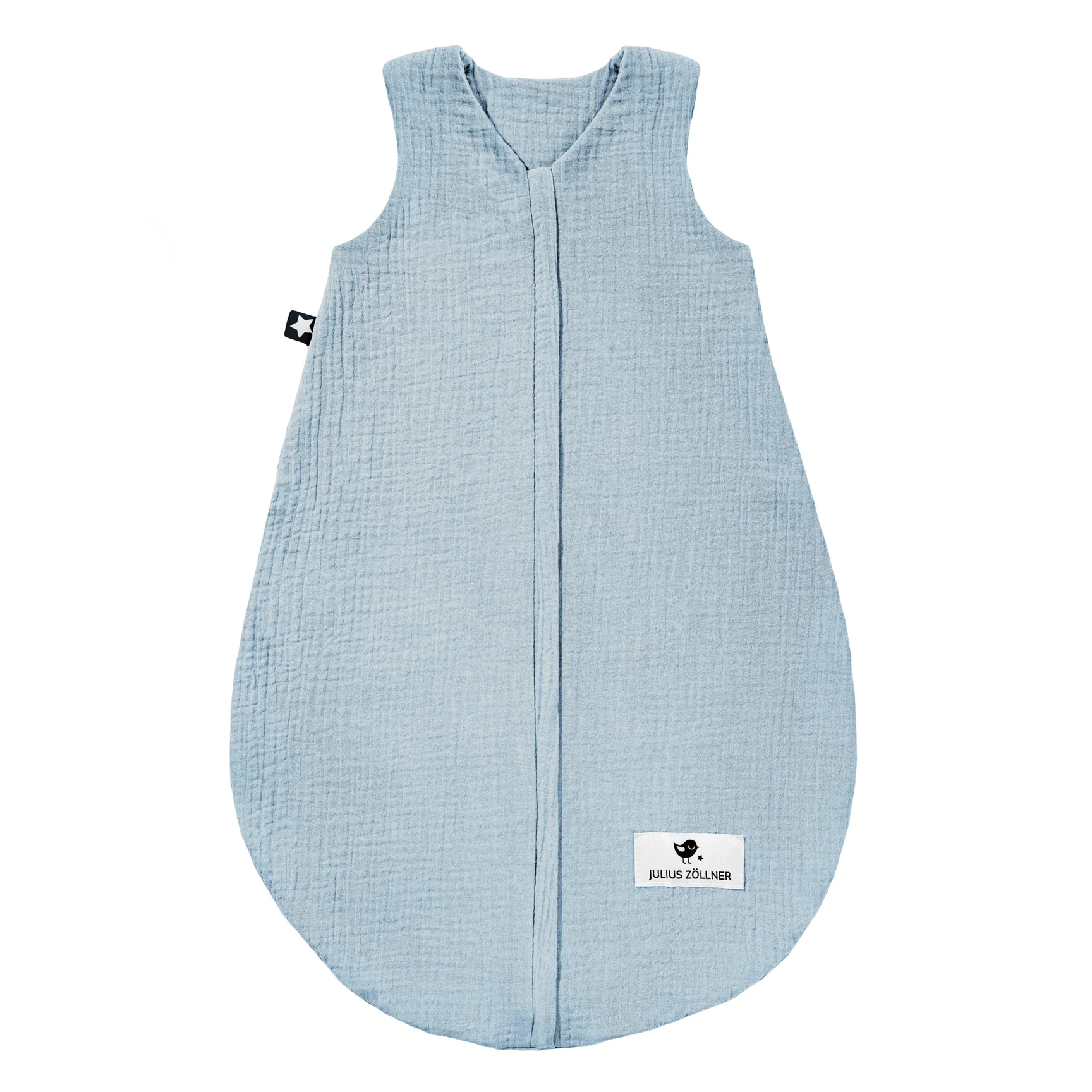 Zöllner Musselin Sommerschlafsack Gr. 90 – Denim – Leichter Sommerschlafsack aus atmungsaktivem Baumwollmusselin. 0,5 TOG, sanft zur Babyhaut – ideal für warme Sommernächte. Zöllner Musselin Sommerschlafsack Gr. 90 – Denim – Leichter Sommerschlafsack aus atmungsaktivem Baumwollmusselin. 0,5 TOG, sanft zur Babyhaut – ideal für warme Sommernächte.
