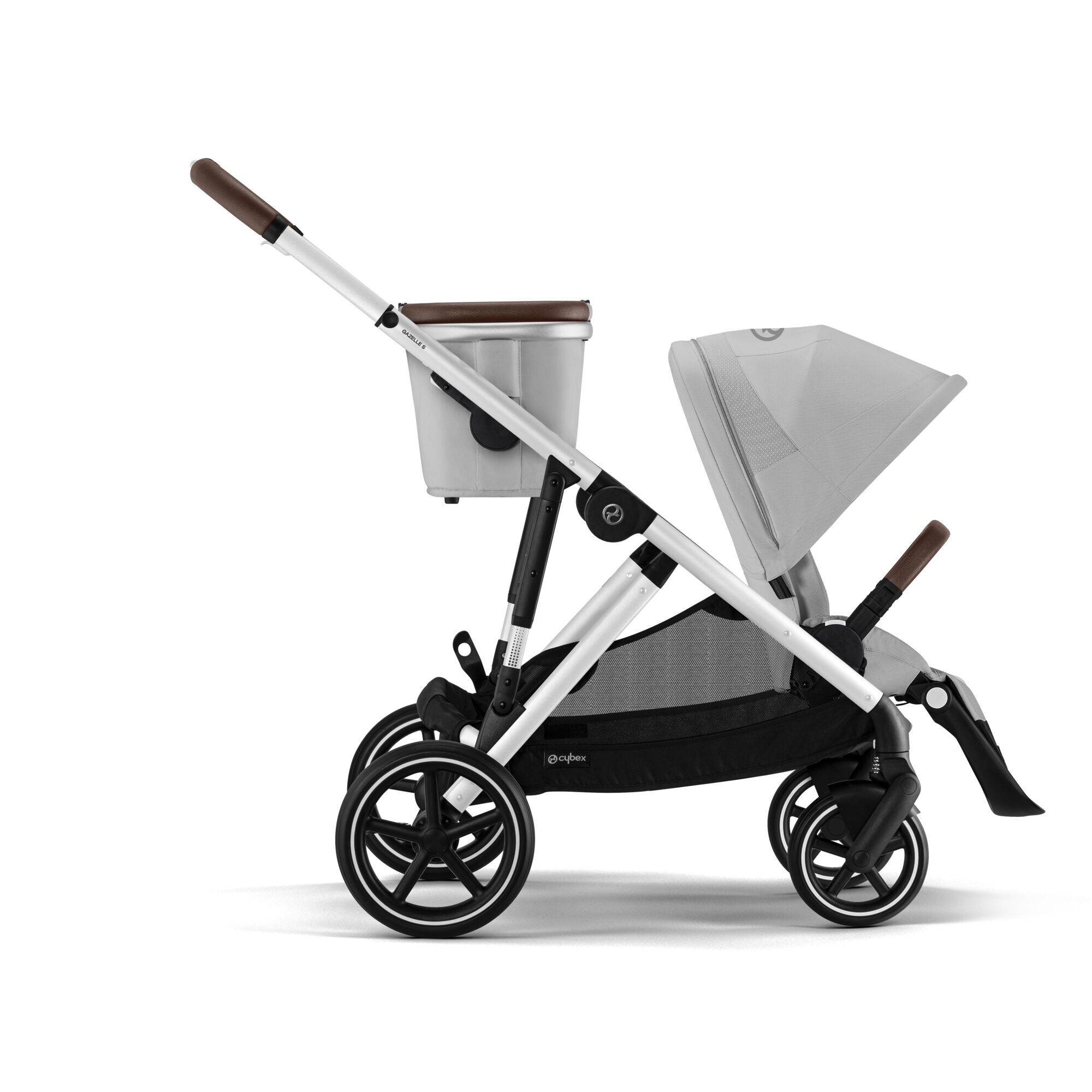 CYBEX Gazelle S - Silver / Lava Grey CYBEX Gazelle S - Silver / Lava Grey