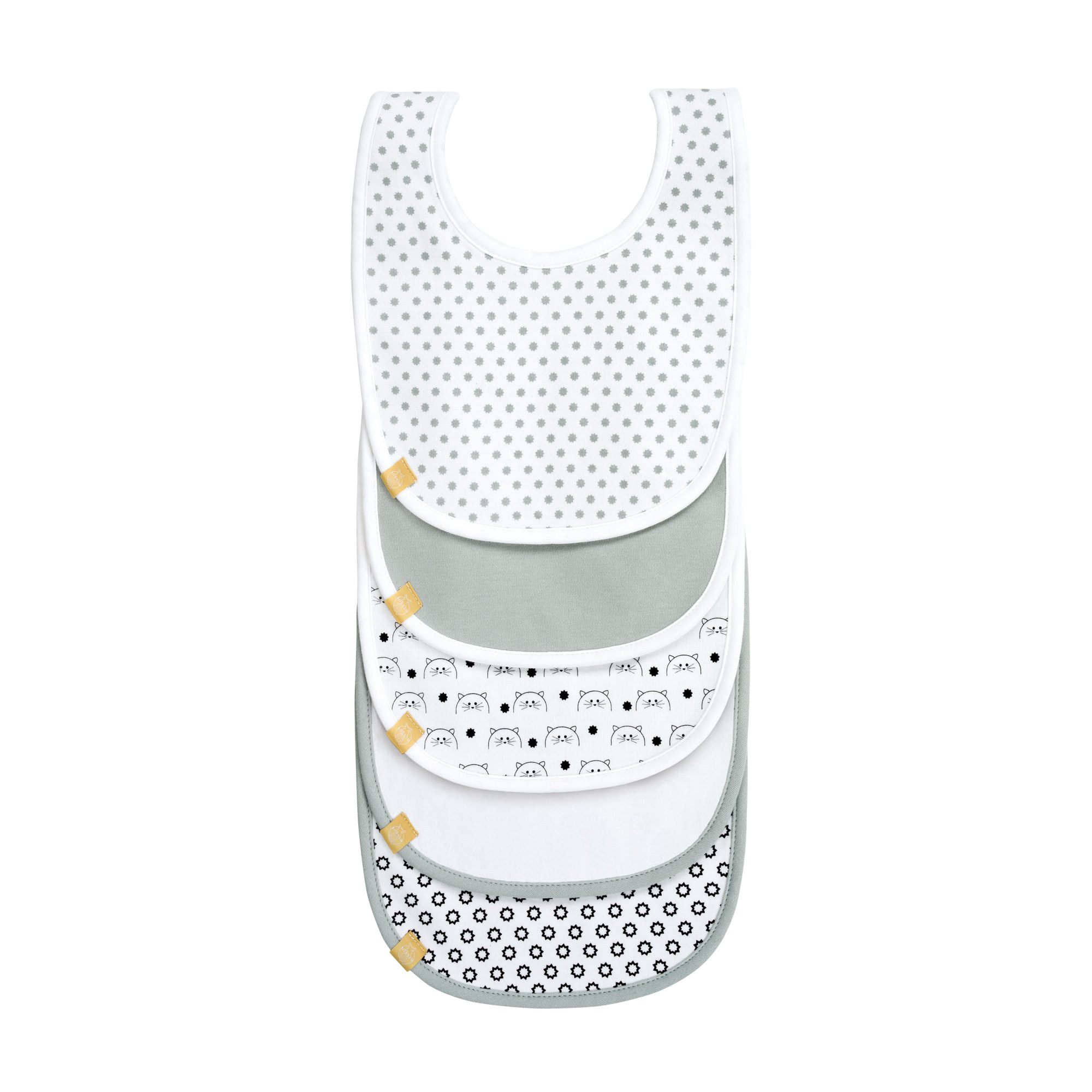 Lässig - Lätzchen Little Chums Cat (5 Stk) Lässig - Lätzchen Little Chums Cat (5 Stk)