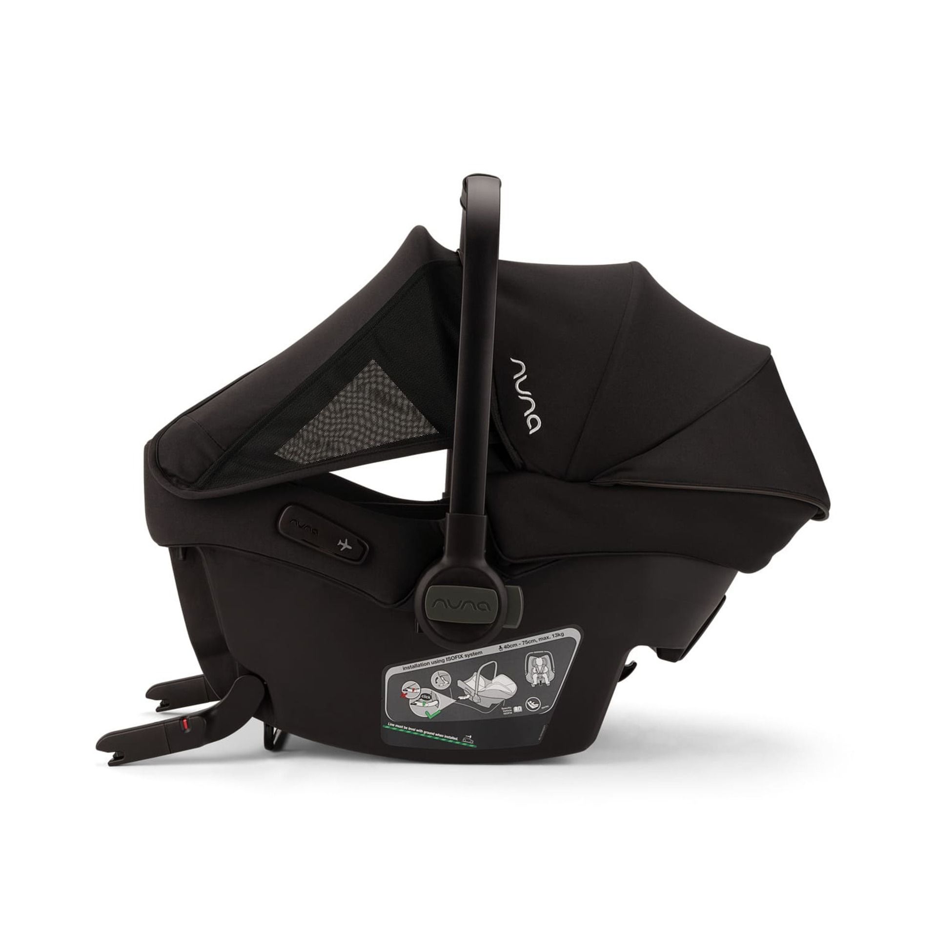 Nuna MIXX next 3in1 Kinderwagen Chateau Set inkl. Pipa Urbn Caviar-Chocolate und gratis Zubehör