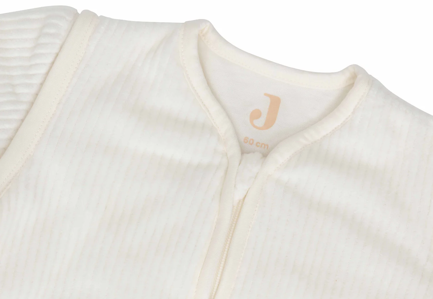 Jollein Baby Schlafsack mit abnehmbaren Ärmeln - Rib Ivory