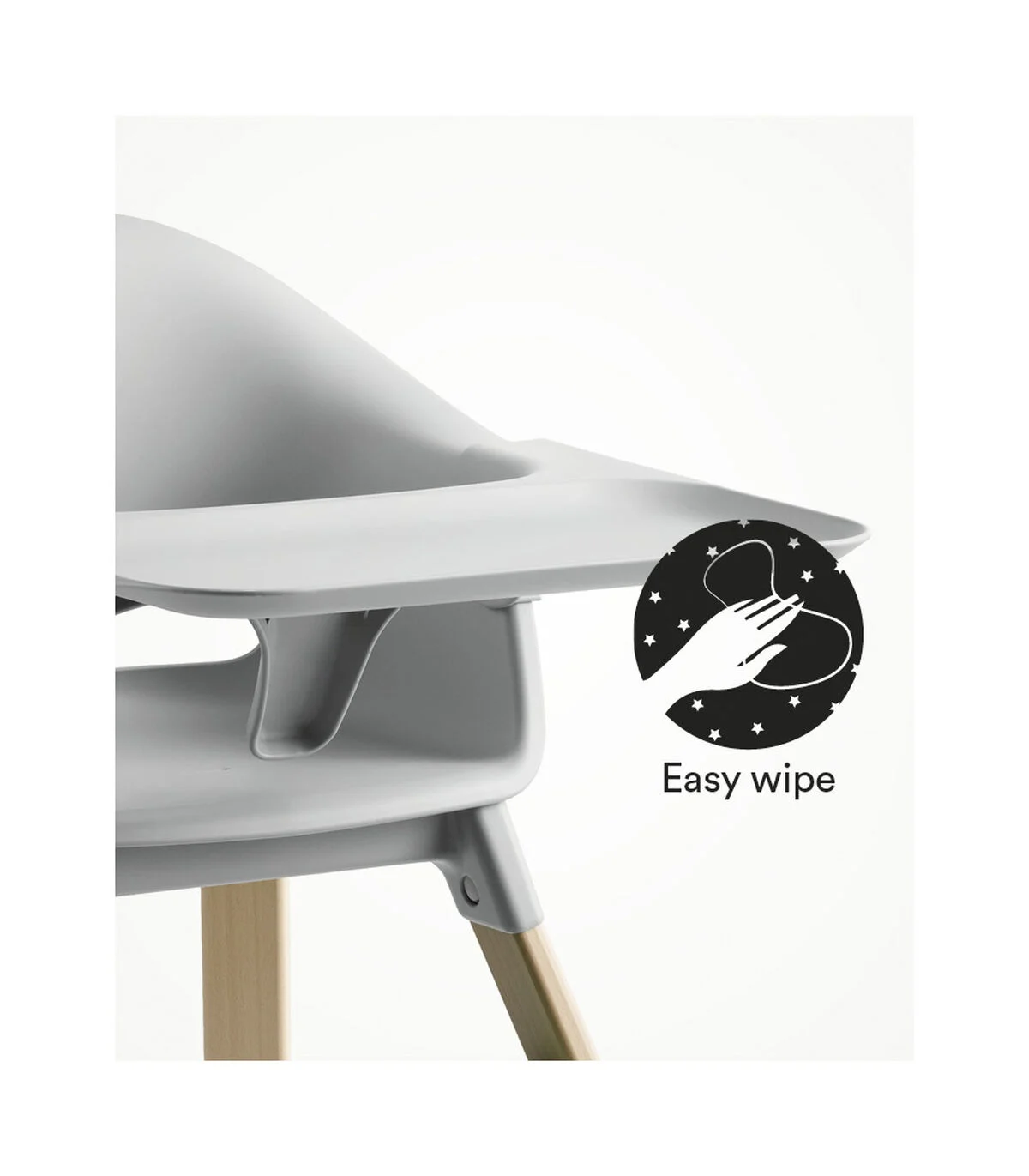 Stokke Clikk Hochstuhl Cloud Grey Stokke Clikk Hochstuhl Cloud Grey