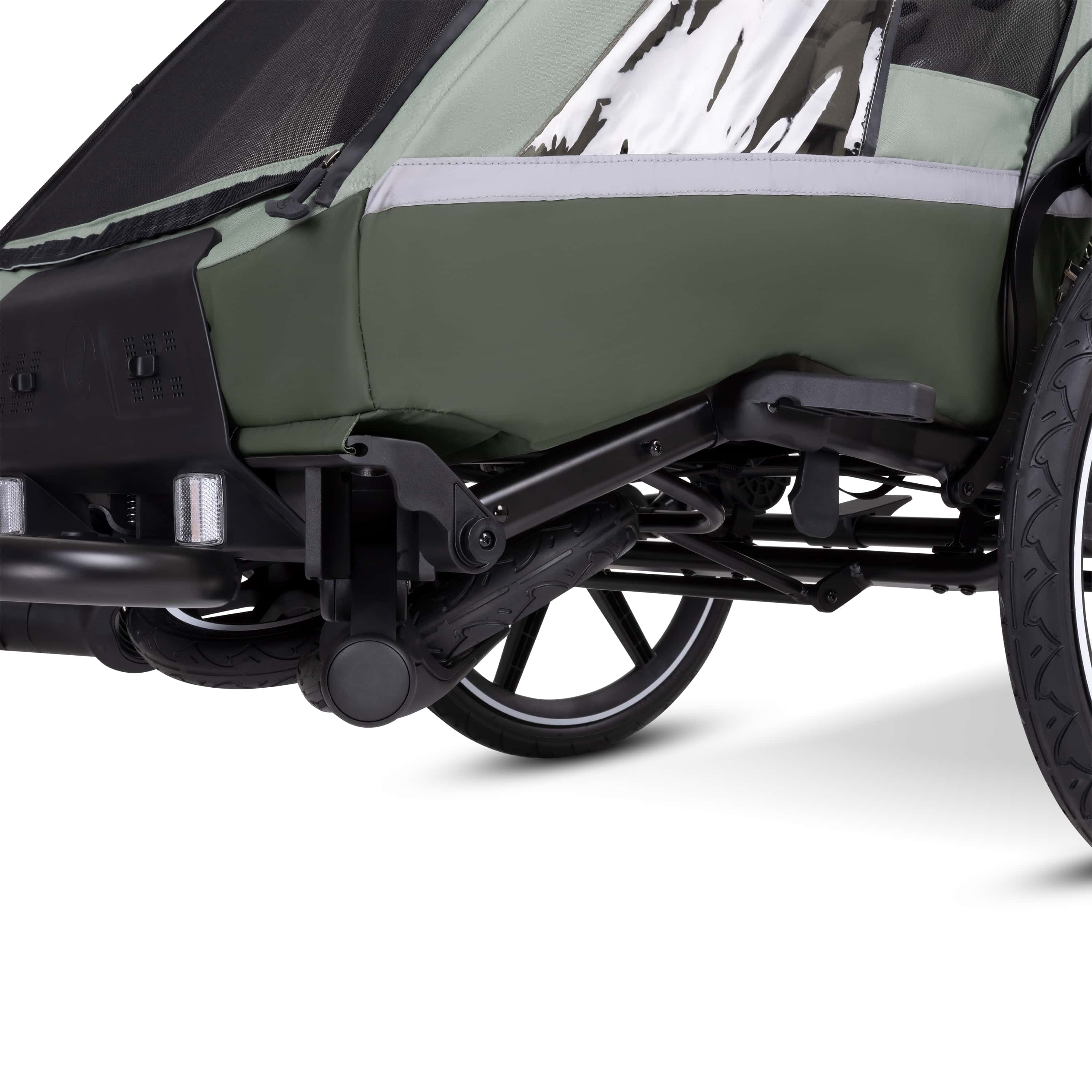 ABC Design Fahrradanhänger Tour 2 Olive