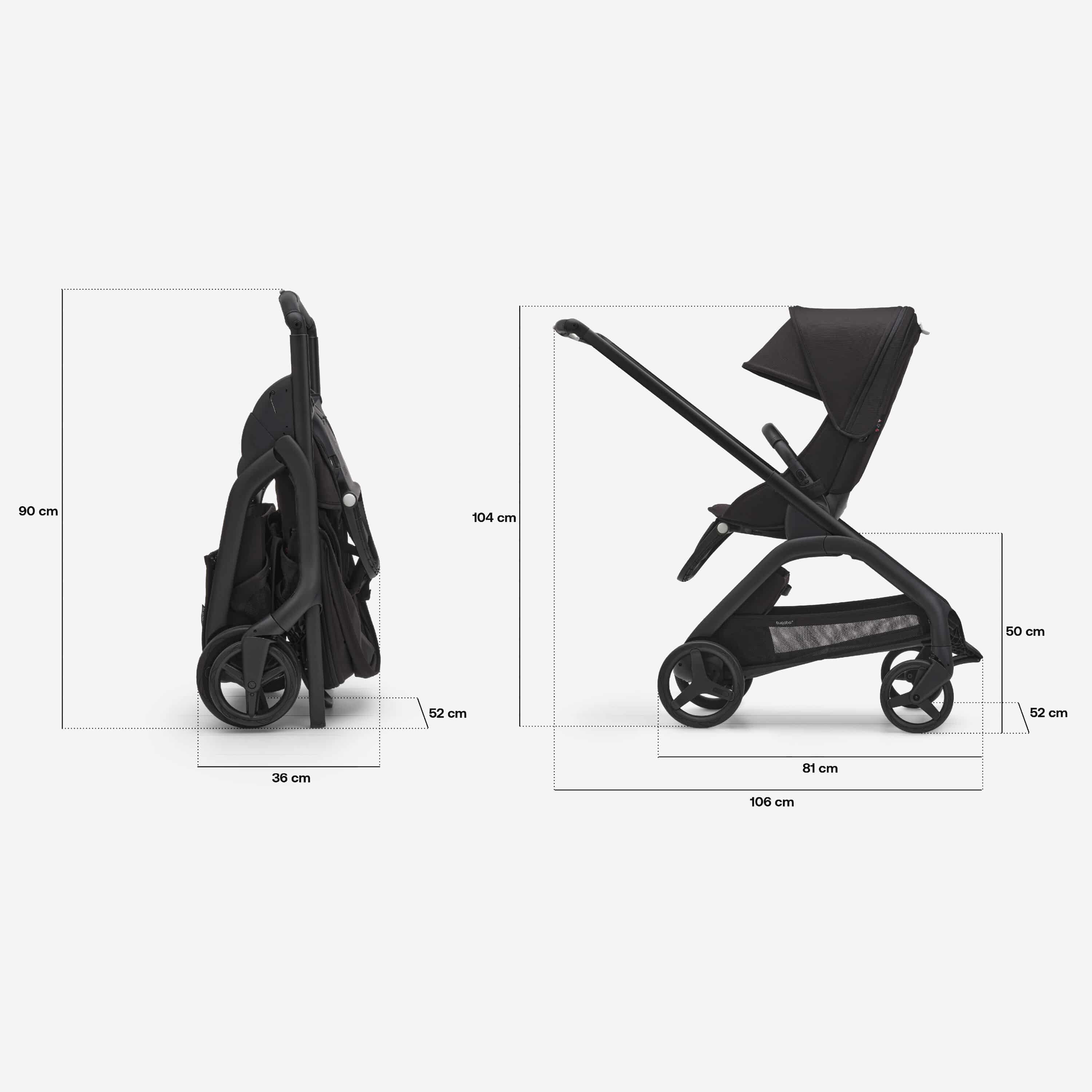Bugaboo Dragonfly Kinderwagen skylineblau Bugaboo Dragonfly Kinderwagen skylineblau