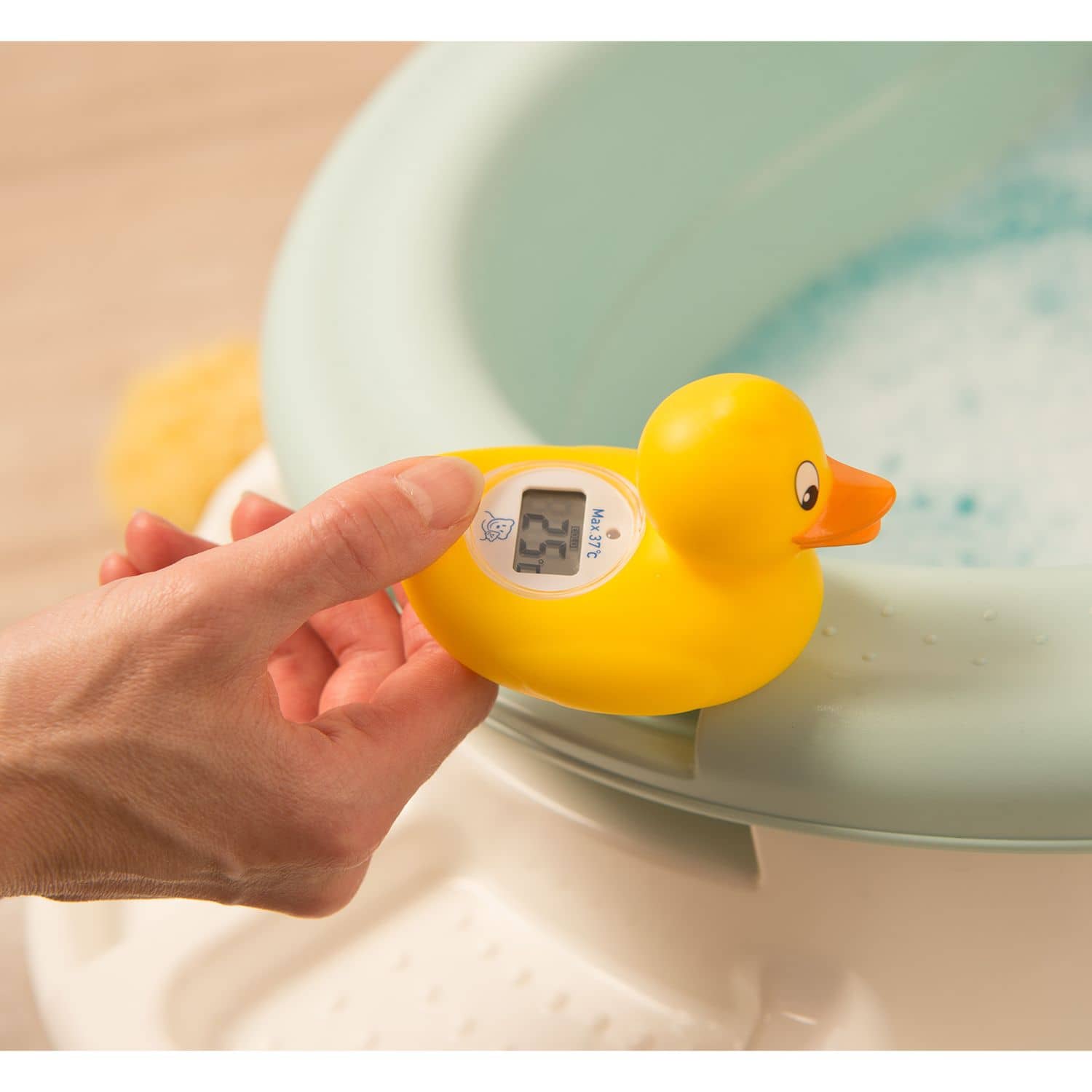rotho digitales badethermometer ente auf badewannenrand rotho digitales badethermometer ente auf badewannenrand
