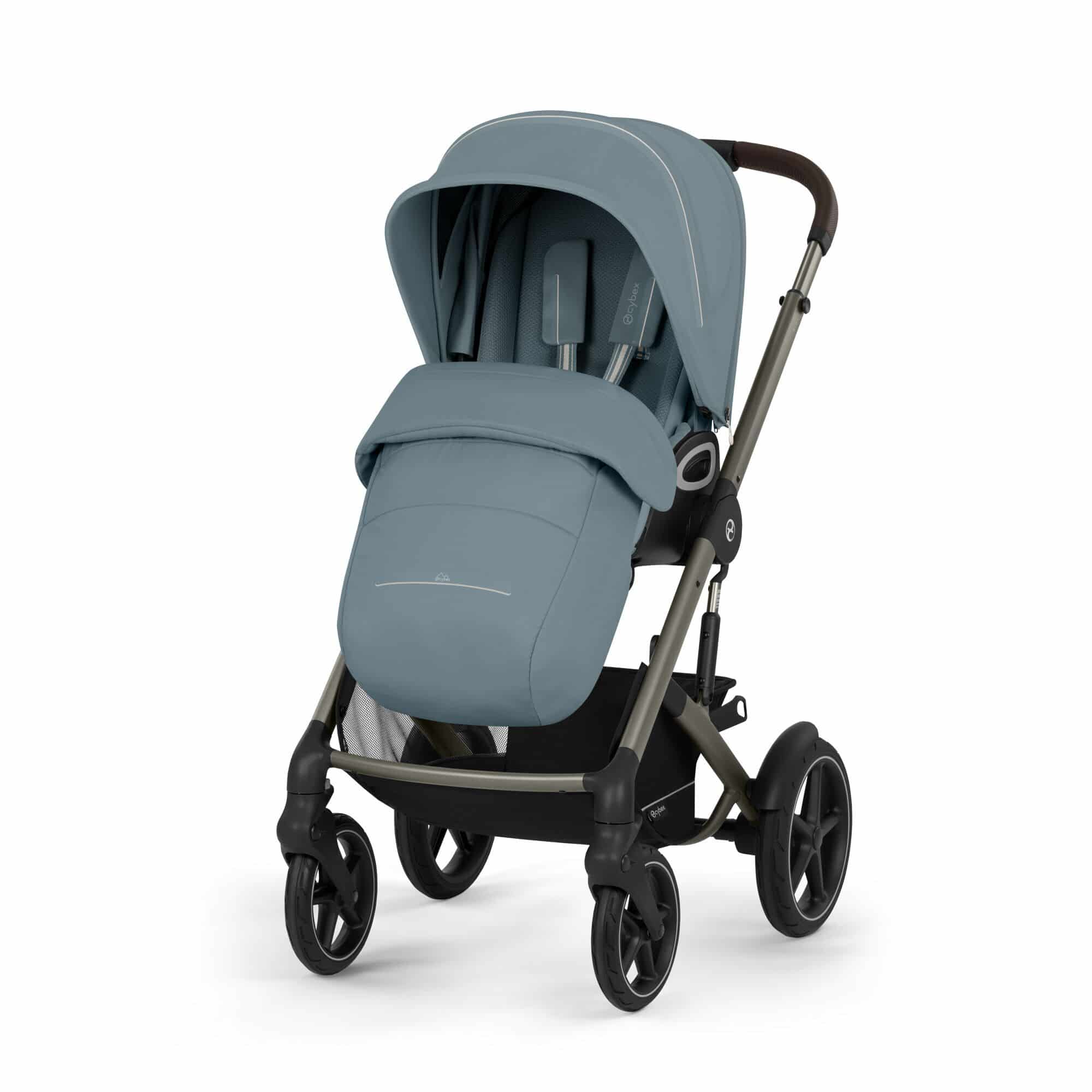 CYBEX Talos S Lux Taupe/Stormy Blue - Sportwagen