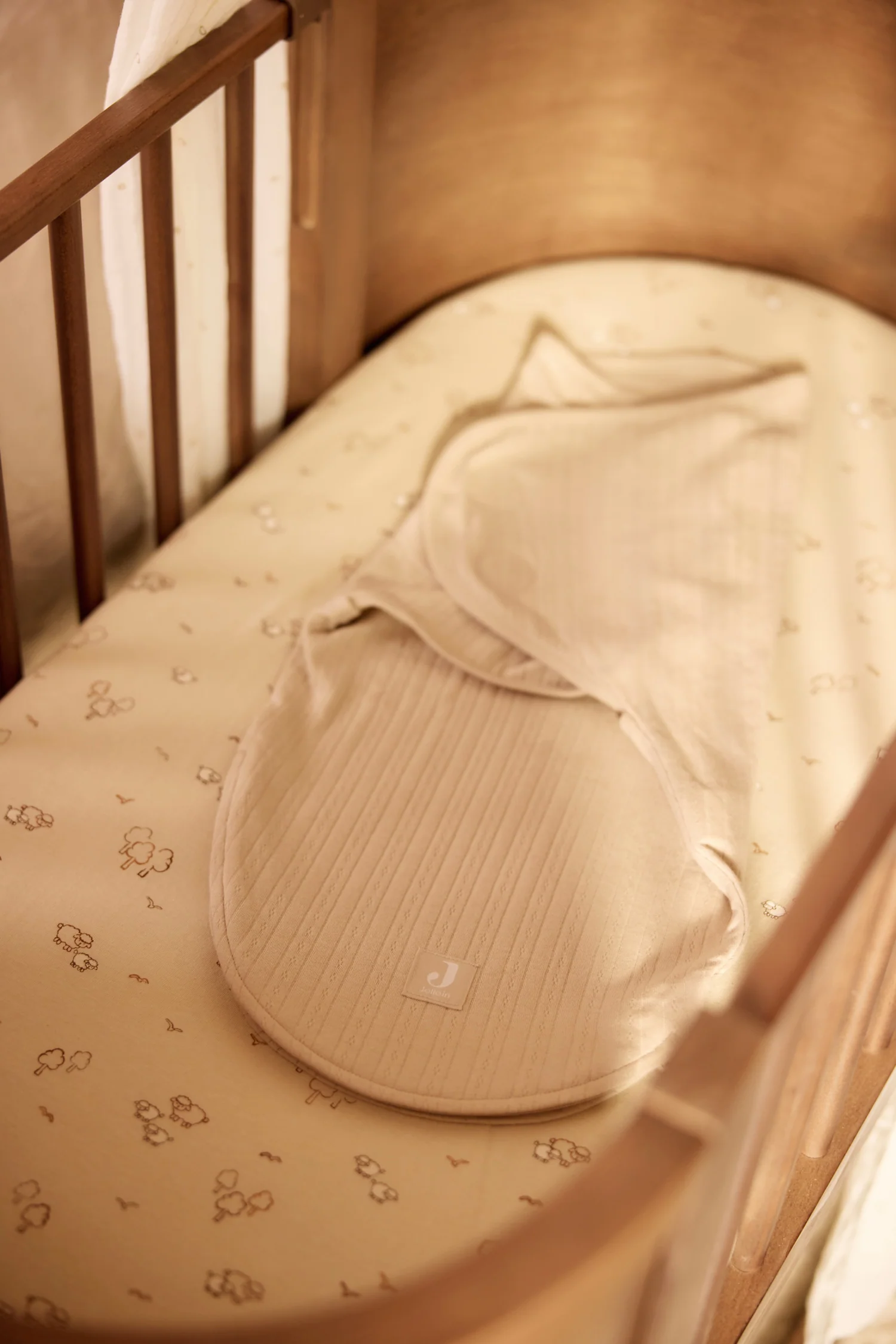 Jollein Babyschlafsack Wrapper 0-3 Monate - Ajour Sand