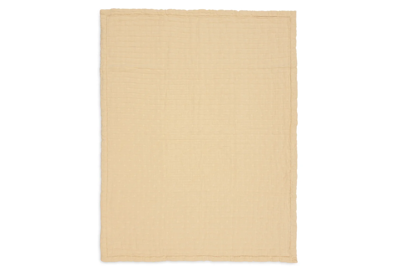 Jollein Musselindecke Jacquard - Vanilla