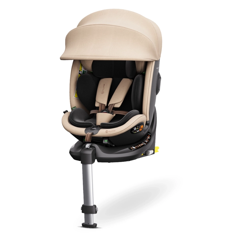 my junior CYRO 360° i-Size Reboarder Beige