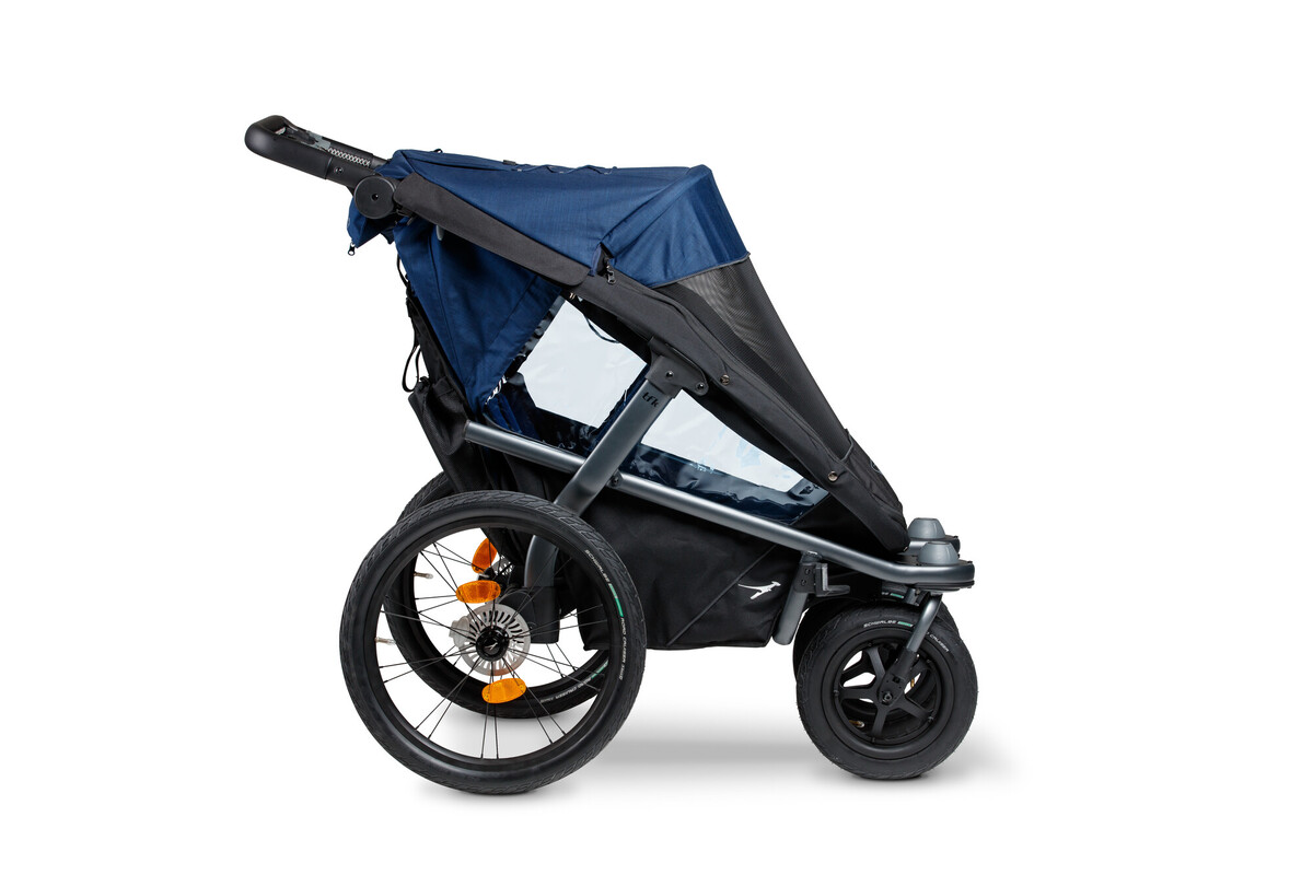 TFK Velo 2 Fahrradanhänger/ Kinderwagen inkl. Deichsel