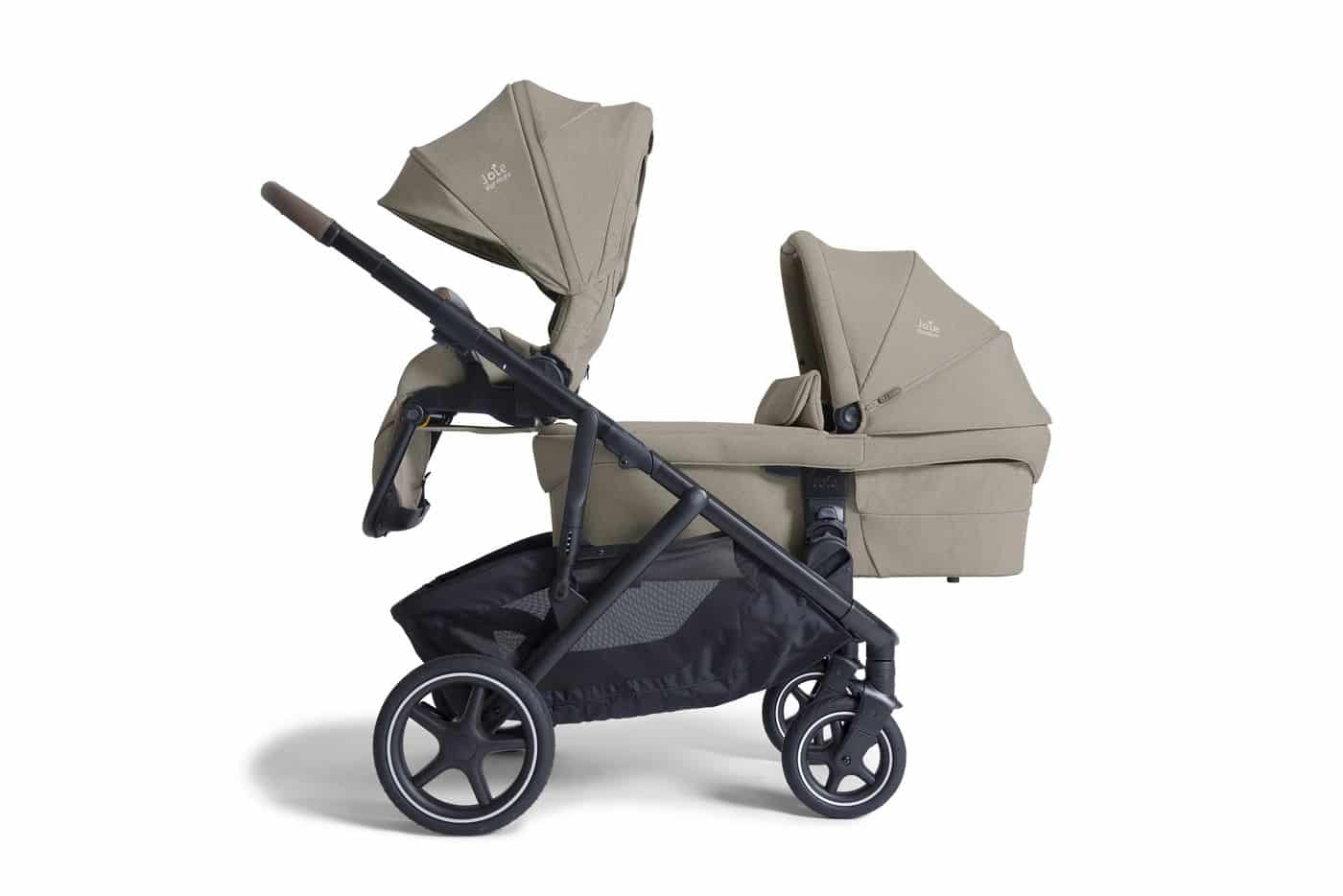 Joie Signature 2in1 Kombikinderwagen Versiti inkl. Ramble XL und Einkaufskorb Sandstone