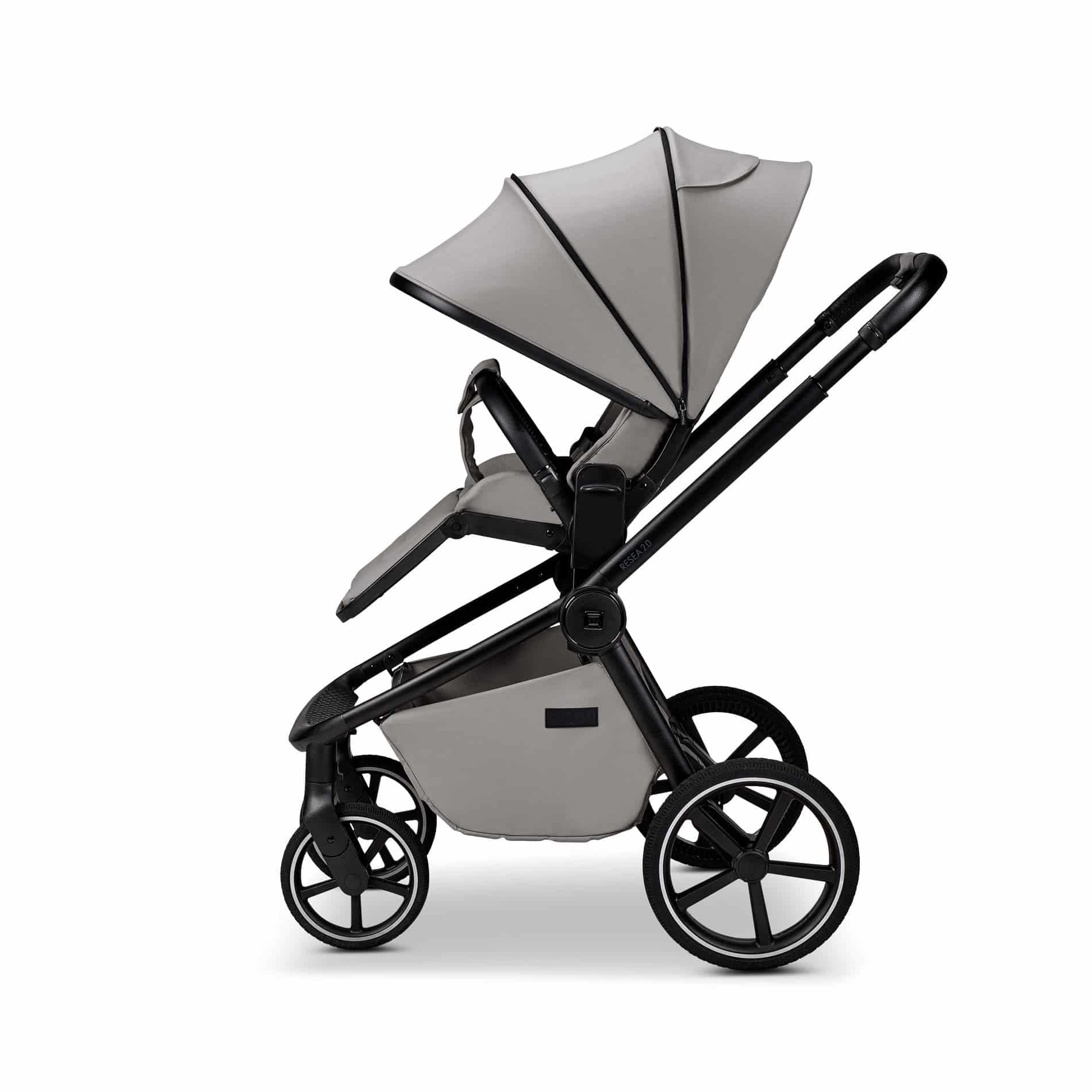 Moon RESEA 2.0 ghost Kombikinderwagen 4in1 Set inkl. Cloud T i-Size sepia black und Base T Moon RESEA 2.0 ghost Kombikinderwagen 4in1 Set inkl. Cloud T i-Size sepia black und Base T