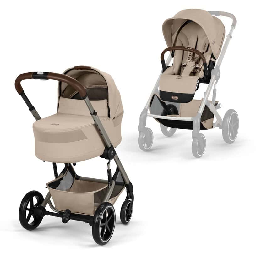 CYBEX Balios S Lux Kinderwagen Taupe/ Almond Beige